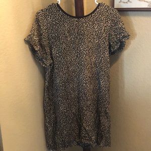 Cheetah Print Shift Dress!